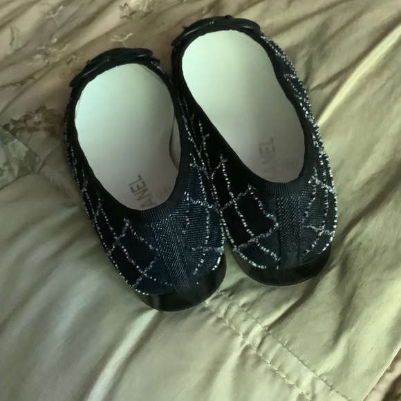 Chanel Denim Ballet Flats - Picture 12 of 13